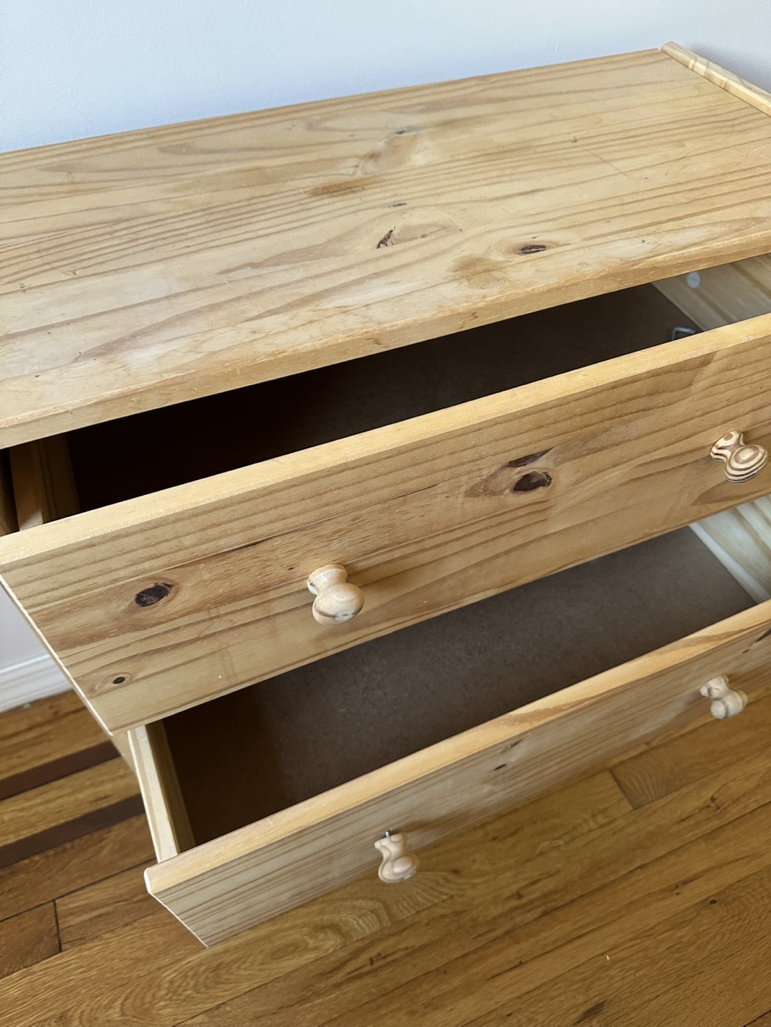 3-Drawer Wood Dresser - photo 3