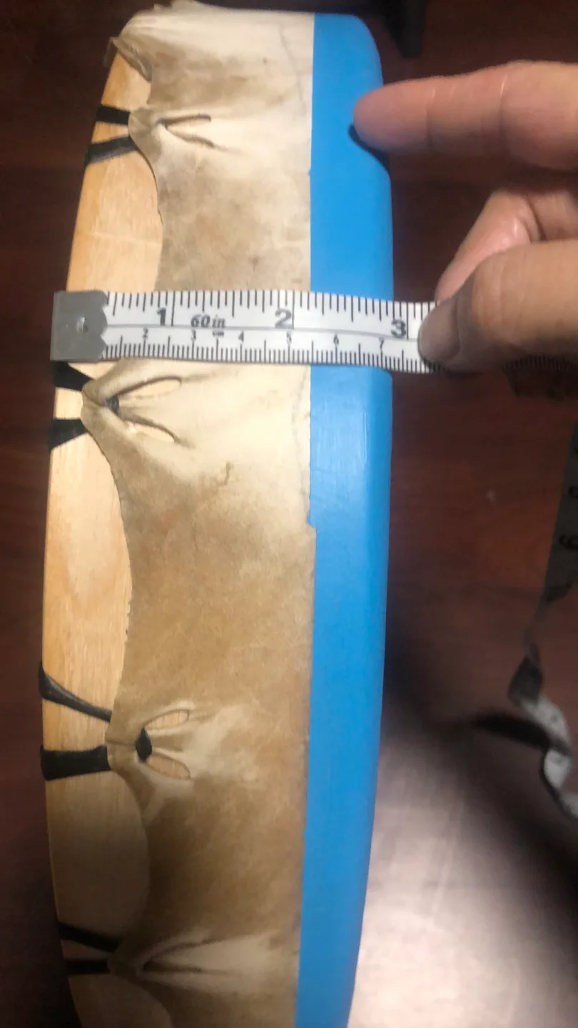 Hand-painted drum-frog image indicator(4)