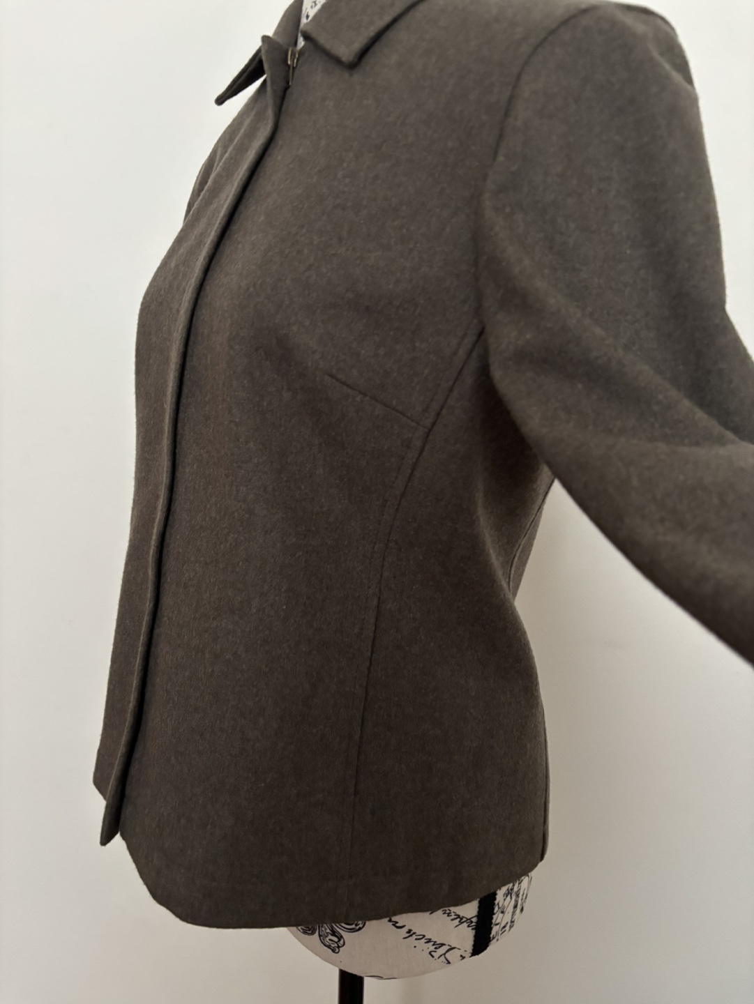 Vintage (1990s) Evan Picone Zip Up Wool Jacket Size 4 or Small - photo 5