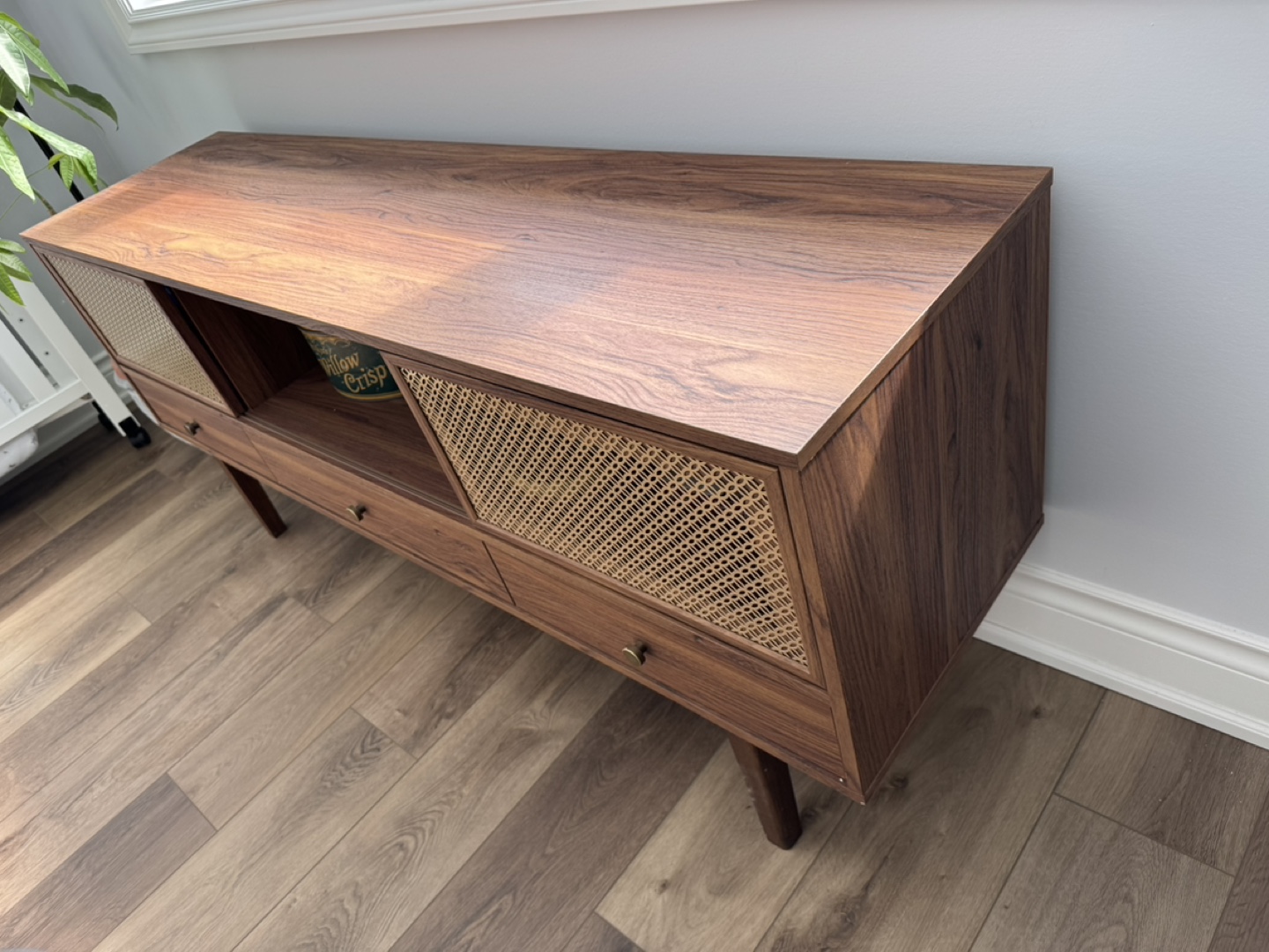 Walnut Modern Wood TV/Media Console\Stand - photo 2