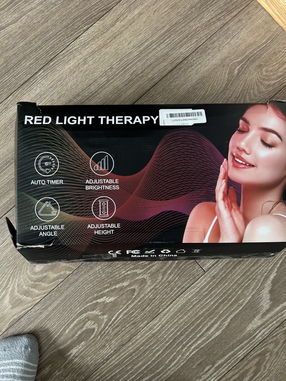 Hottoerak 180 LED Red Light Therapy Lamp with Stand - photo 3