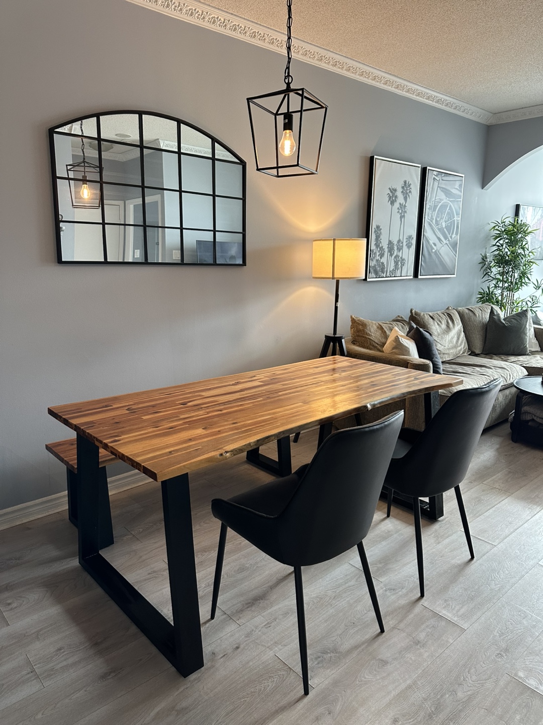 Pu Leather Upholstered Chairs with Diamond Tufted Backs - HOMCOM - photo 2