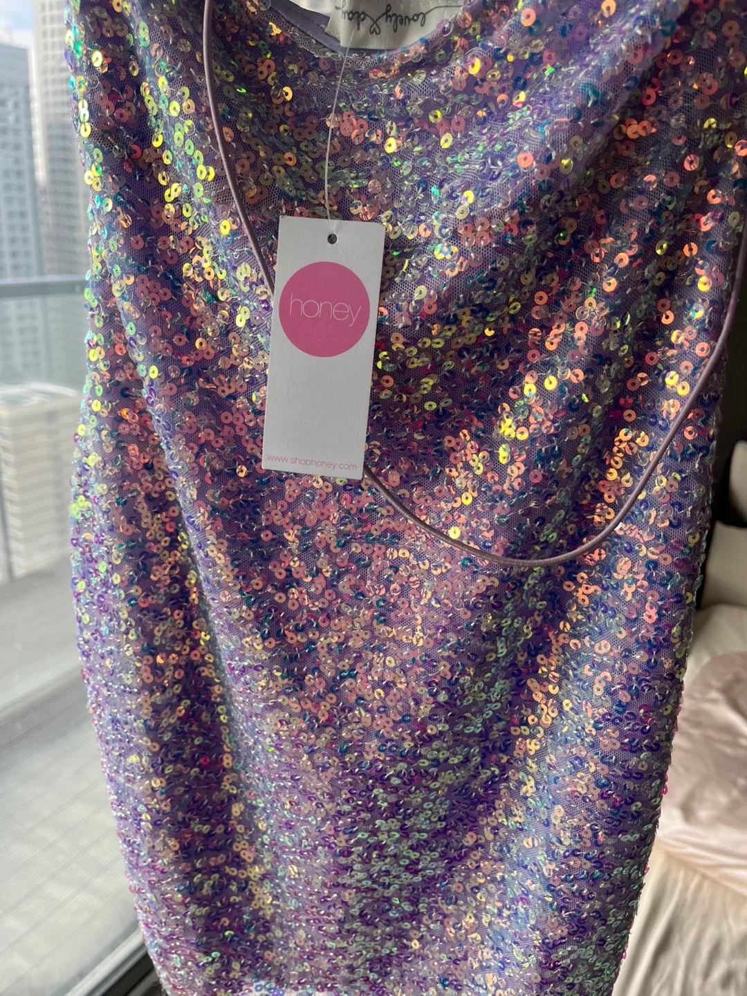 Honey Sequin Mini Dress image indicator(4)