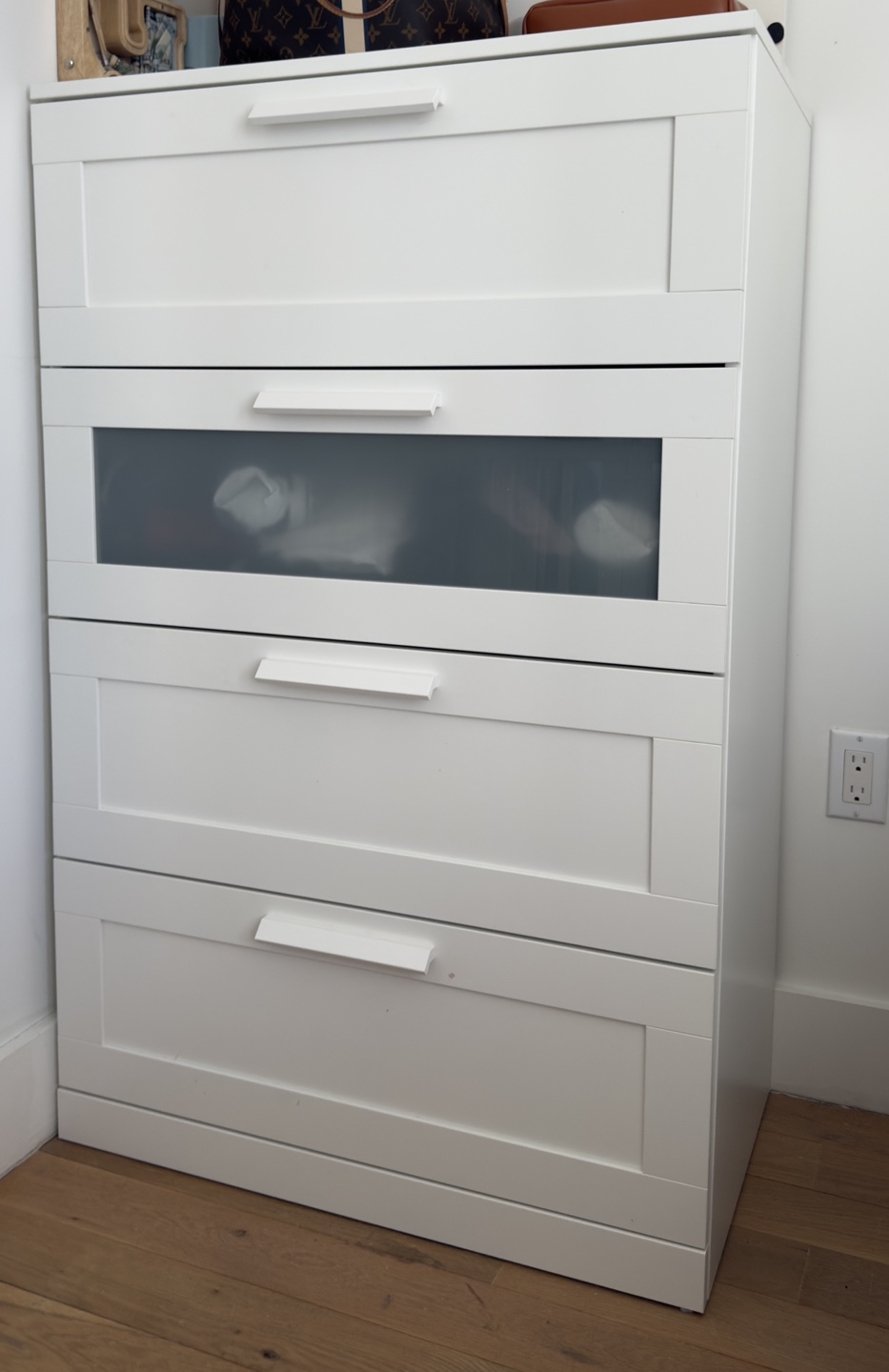 IKEA BRIMNES 4-Drawer Chest White