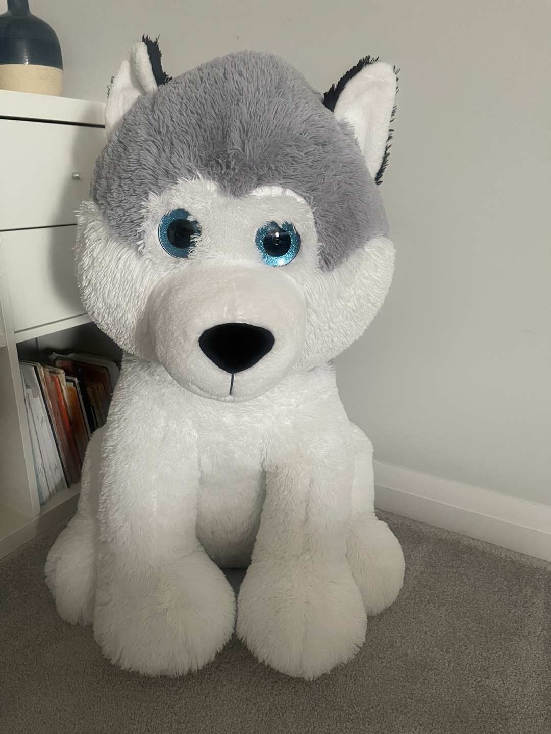 Giant Plush Husky Dog - photo 2