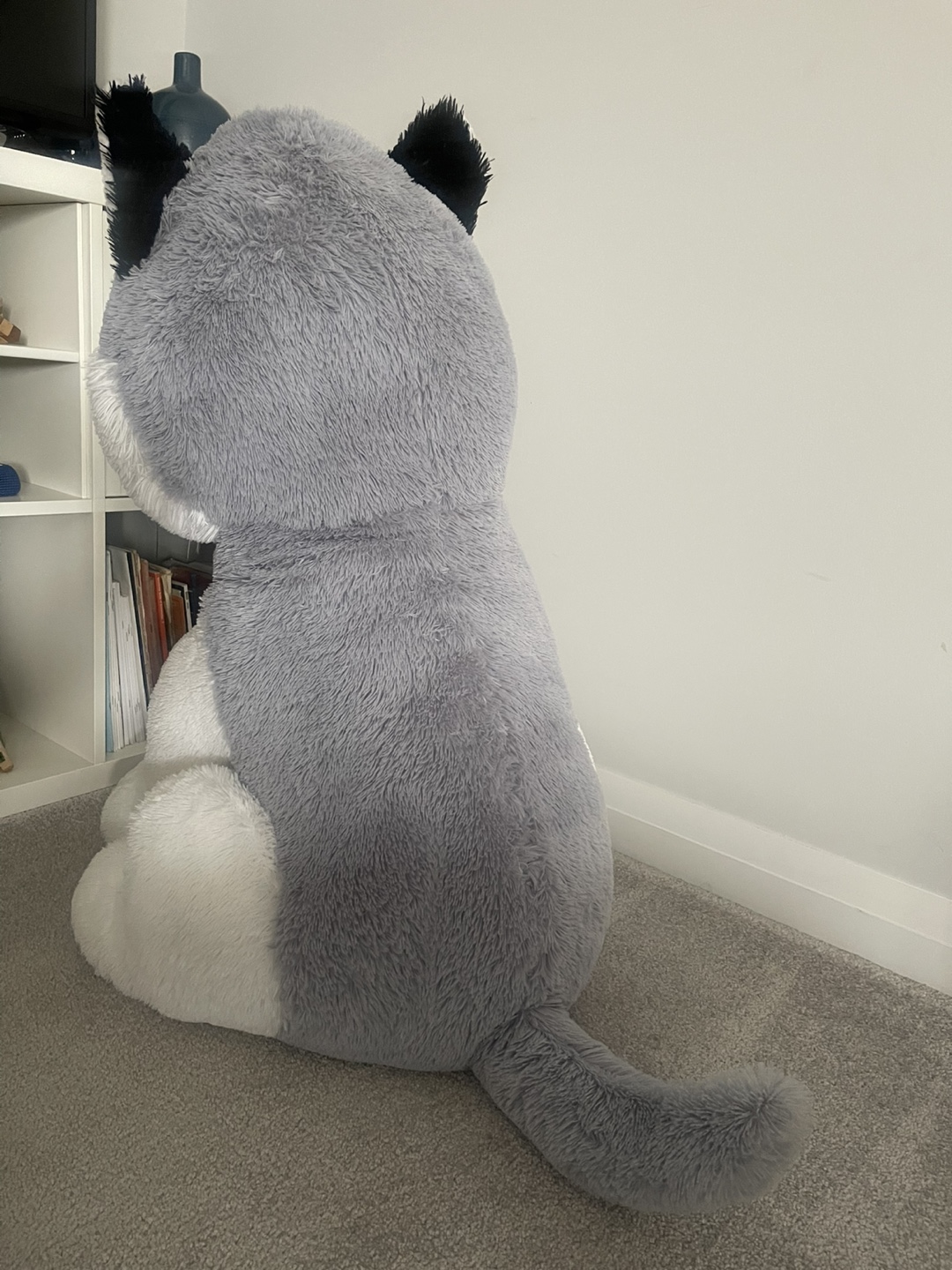 Giant Plush Husky Dog - photo 3