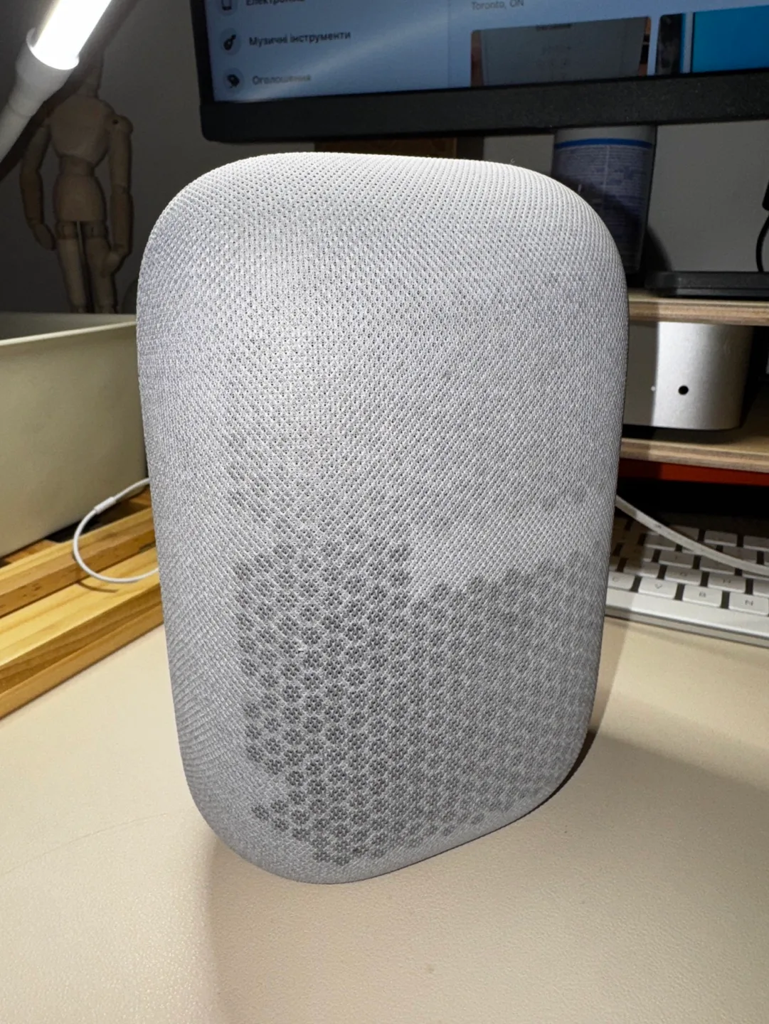 Google Nest Audio Smart Speaker - Grey thumbnail