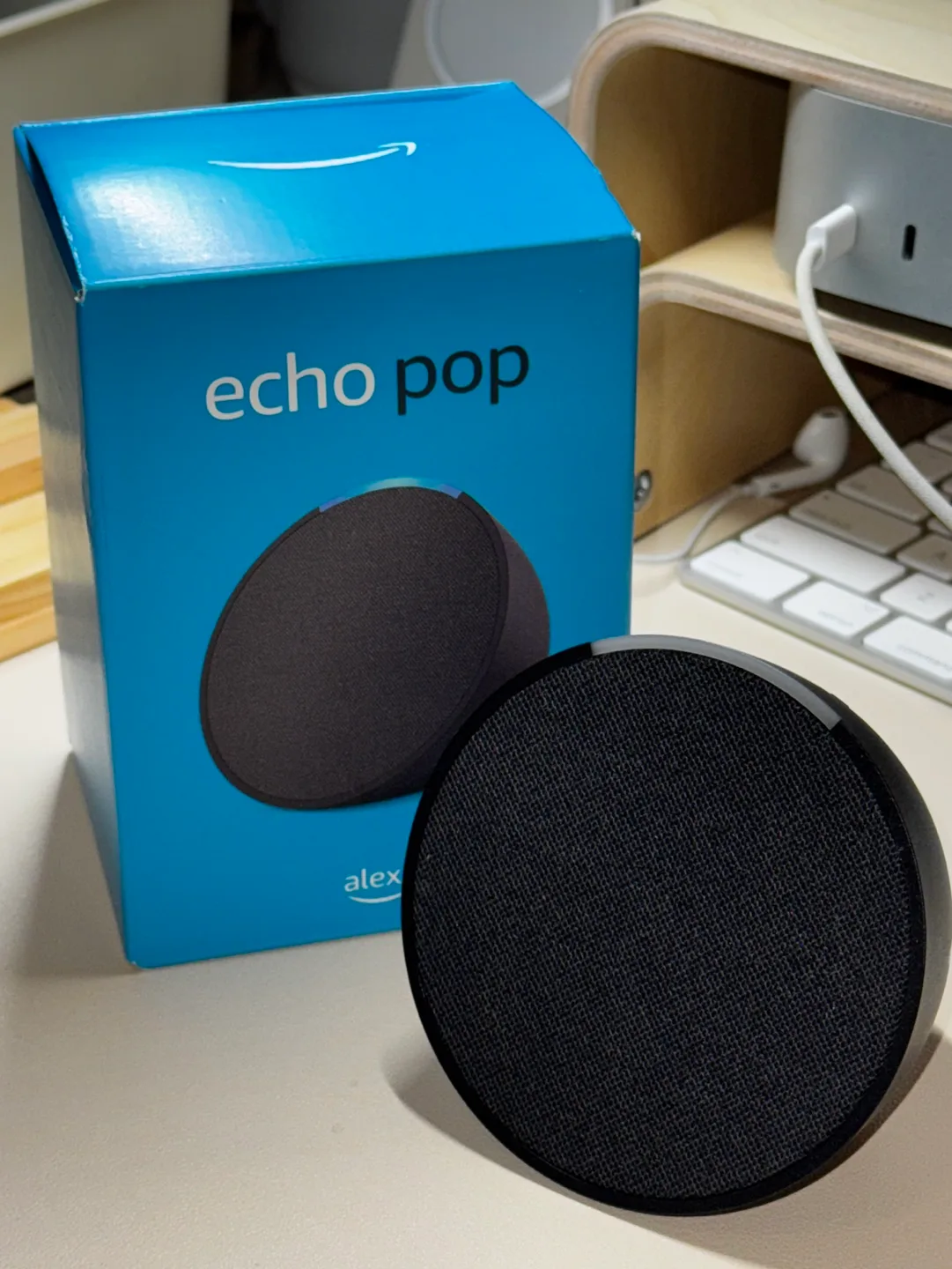 Amazon Echo Pop Smart Speaker - Black thumbnail