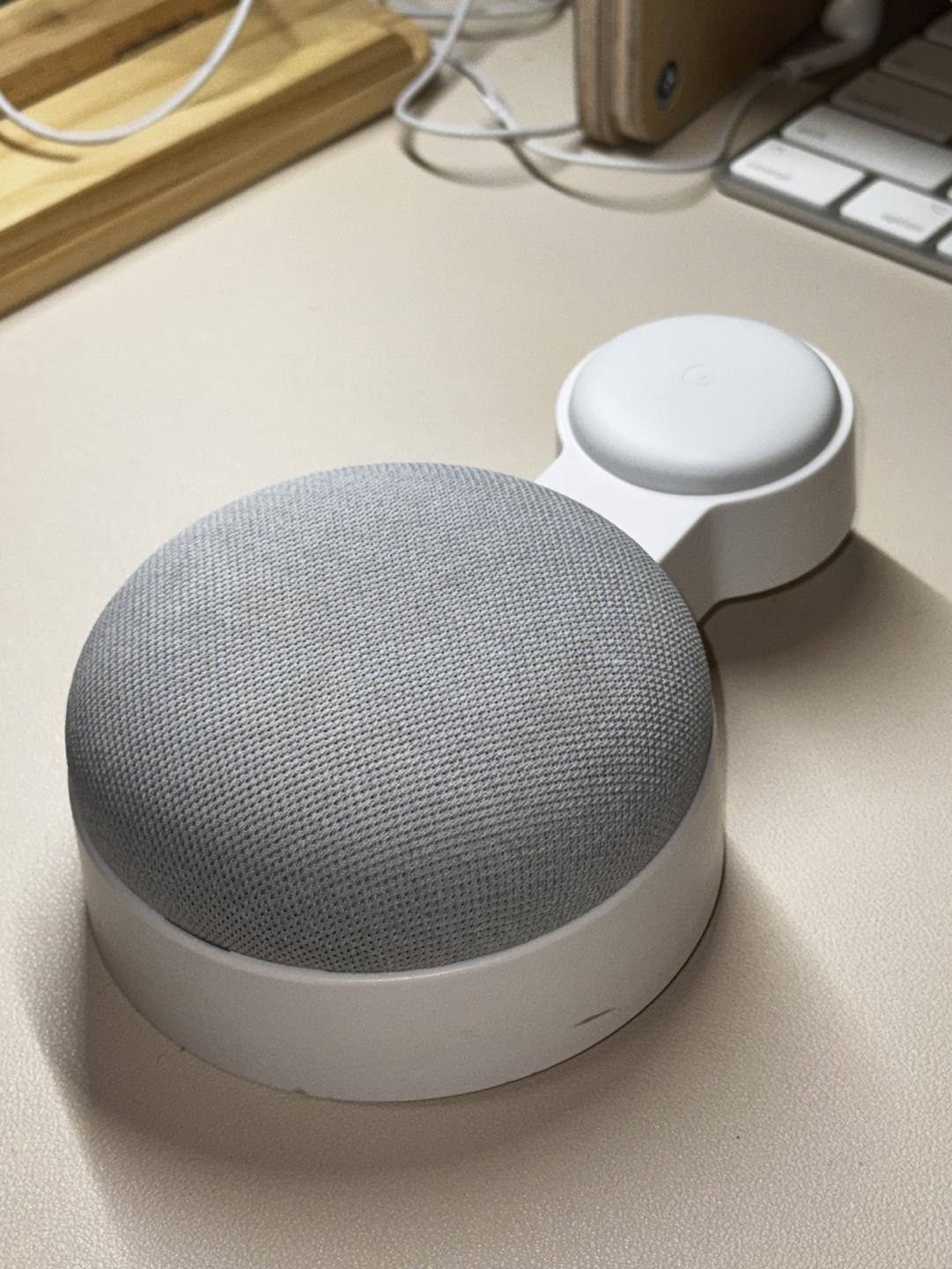Google Nest Mini with Wall Mount