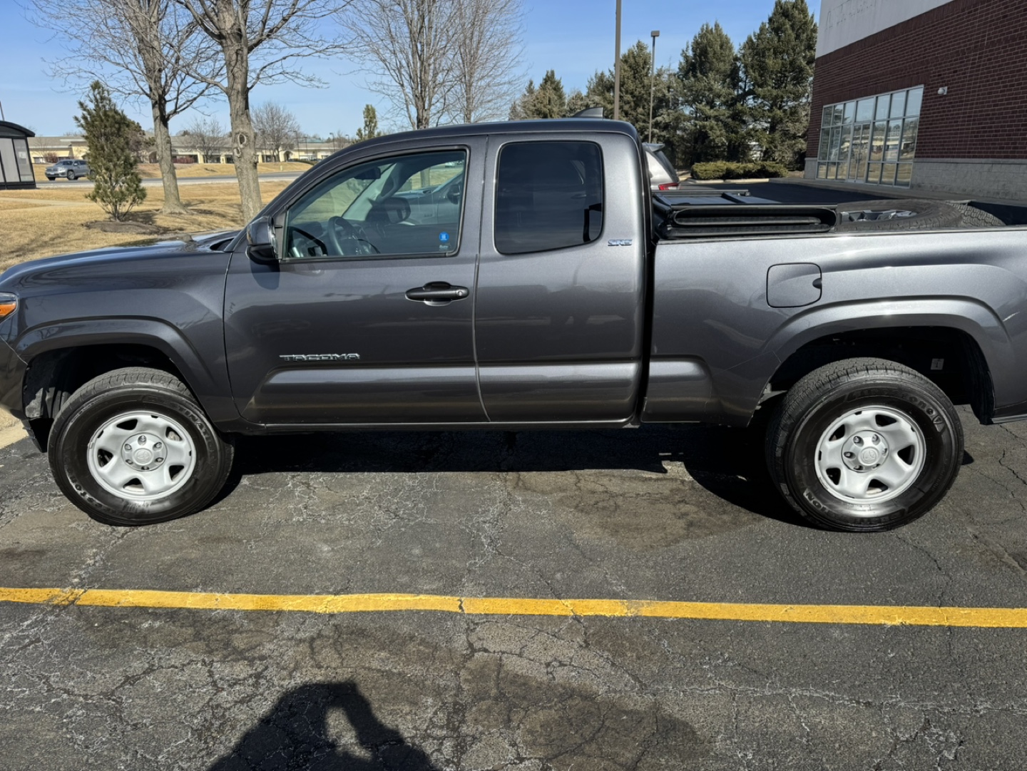 Set of 4 Toyota Tacoma Steel Wheels and Tires