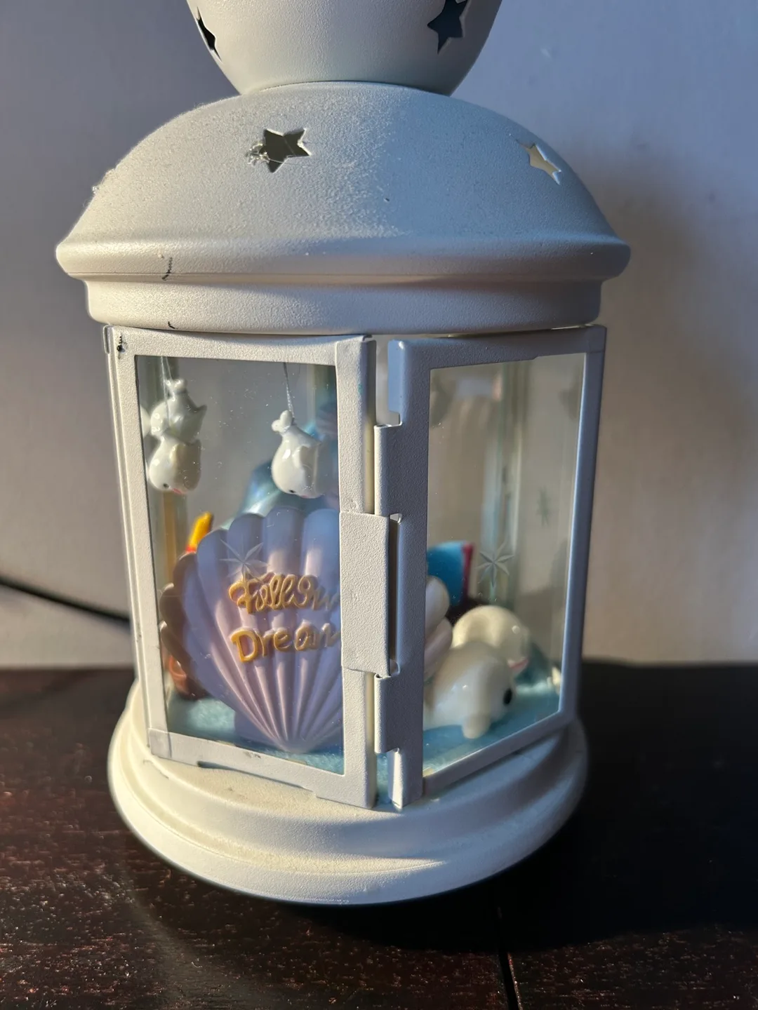 Mermaid Themed Lantern Figurine - LED Light Included image indicator(9)