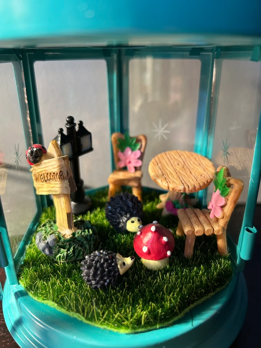 Enchanted Fairy Garden Lantern - LED light included image indicator(5)