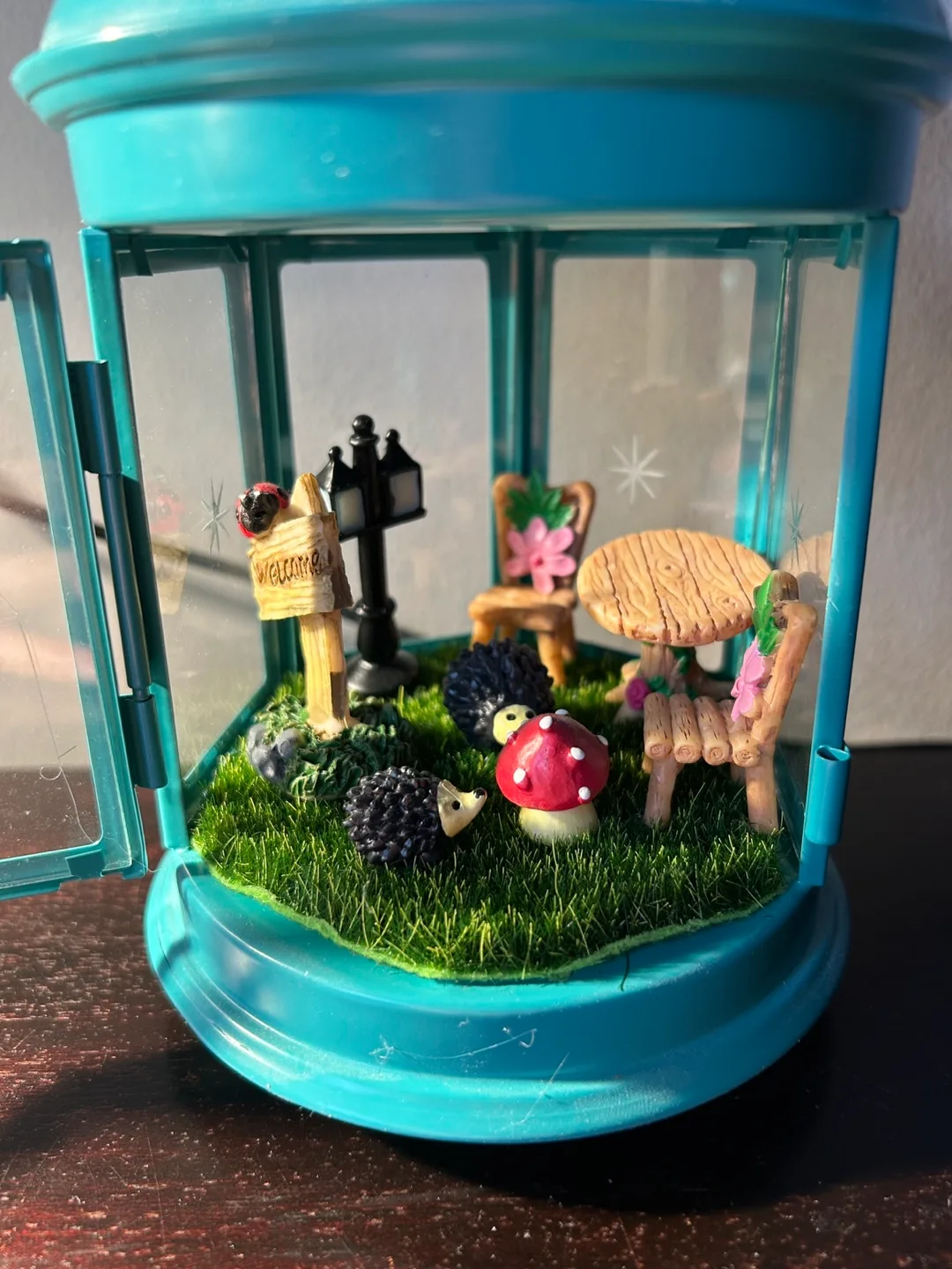 Enchanted Fairy Garden Lantern - LED light included image indicator(4)