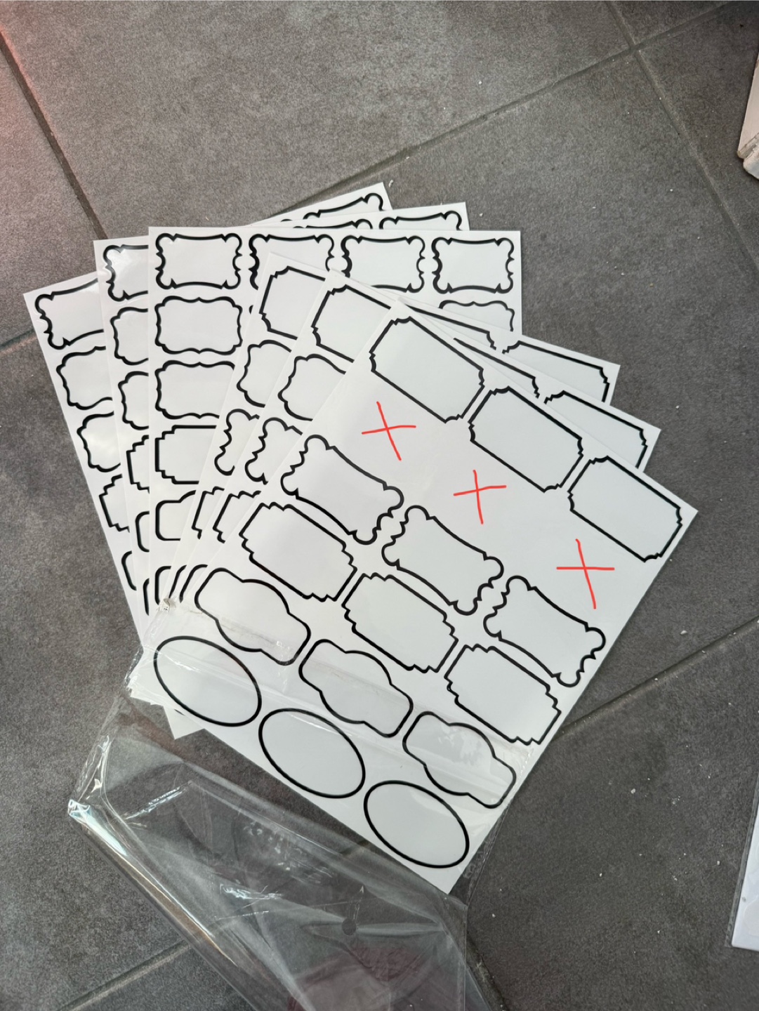 Clear Labels (135) and White Labels (312) - photo 2