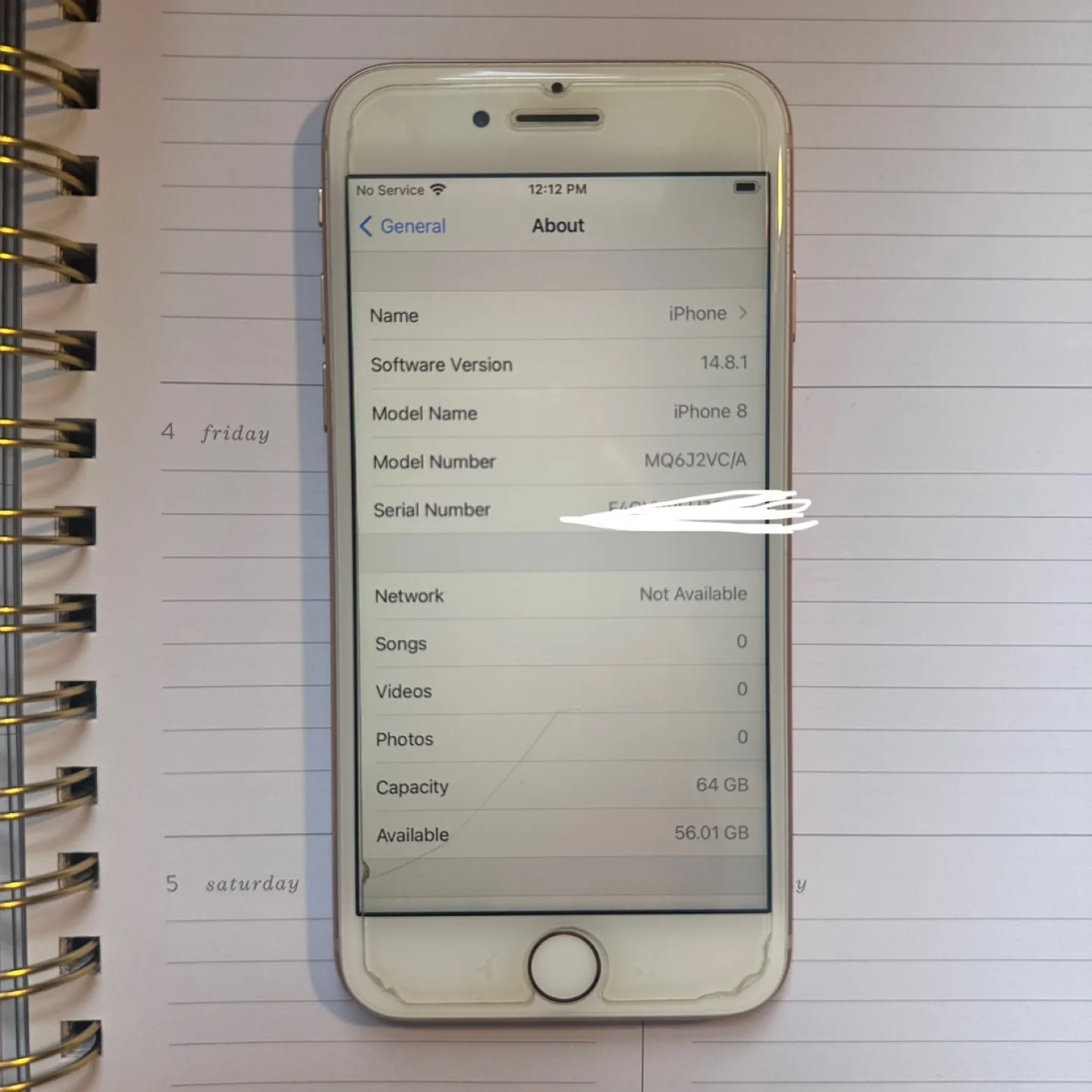 iPhone 8, 64GB, Rose Gold image indicator(3)