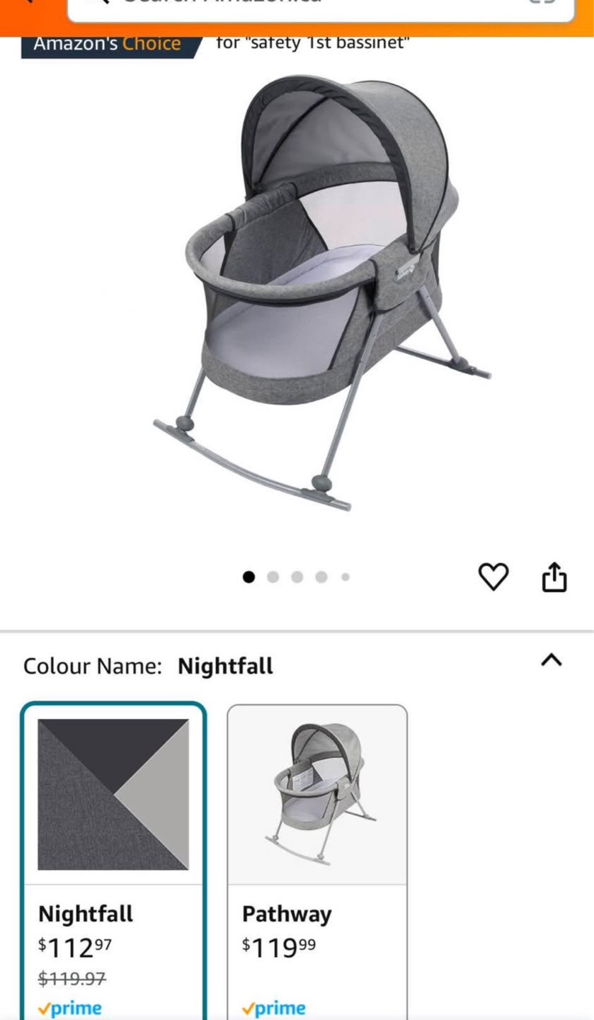 Safety 1st Nap and Go Rocking Bassinet - photo 2