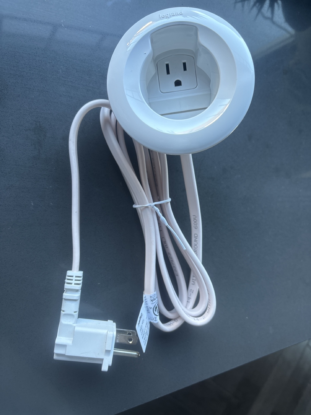 Legrand in wall tv power cable