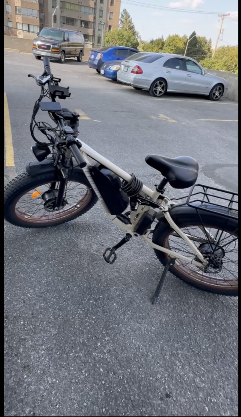 Used Electric Fat Tire Bike - photo 2