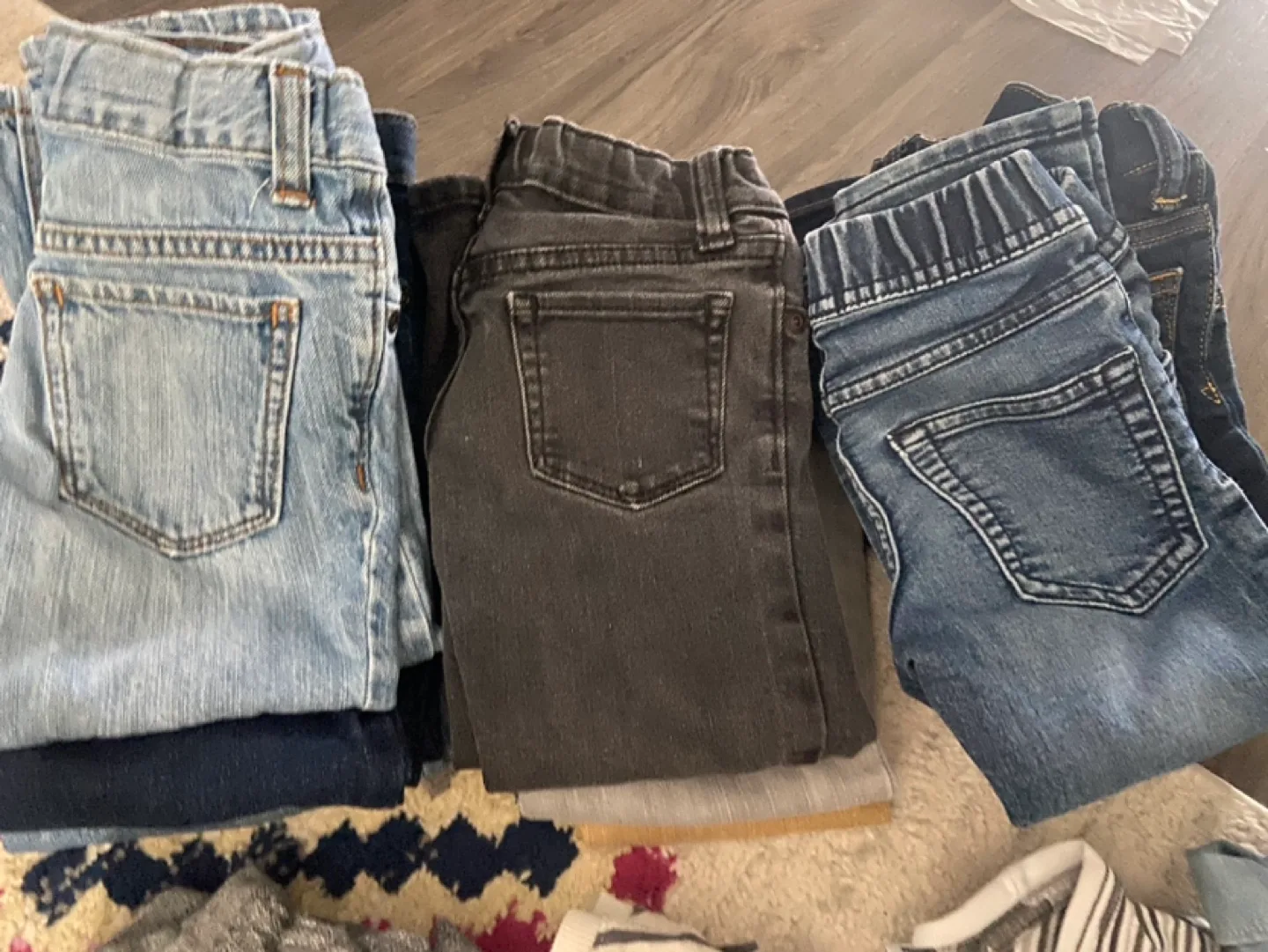 Bundle of Boys' Clothes - Jeans, Tops, Size 4-5 image indicator(2)