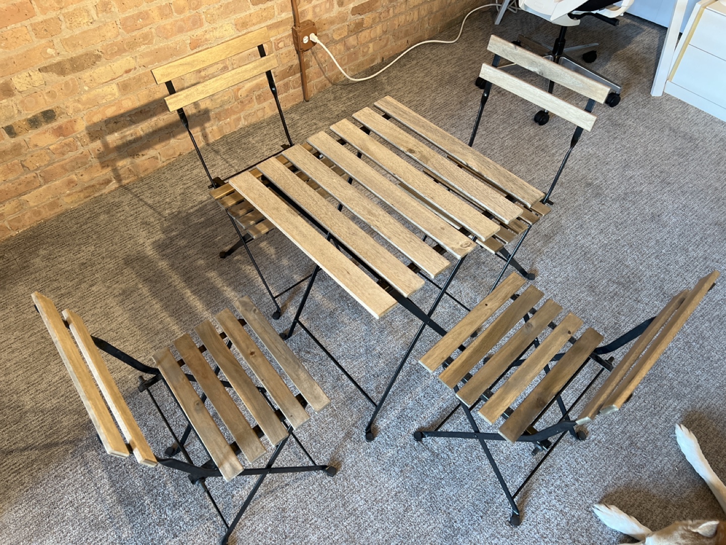 IKEA TÄRNÖ Set - Table and 4 Chairs - photo 2