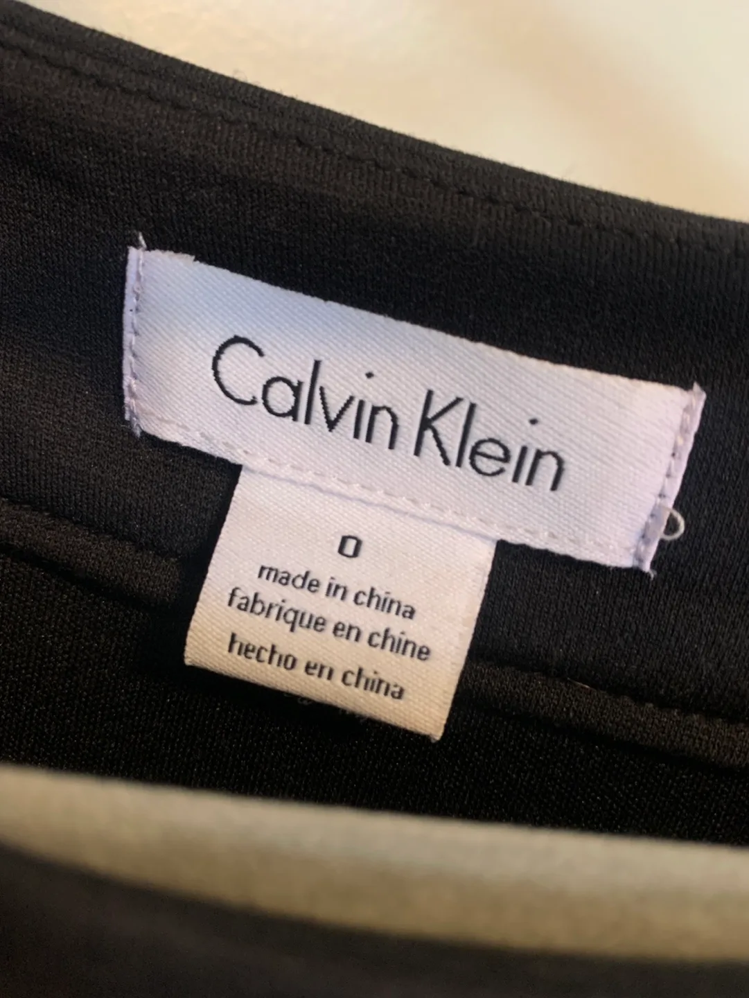 CK Grey and Black Sleeveless Dress image indicator(3)