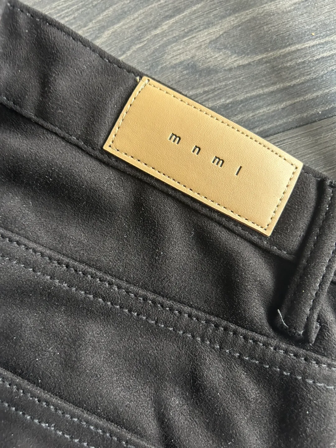 Mnml Suede Denim Pants image indicator(3)