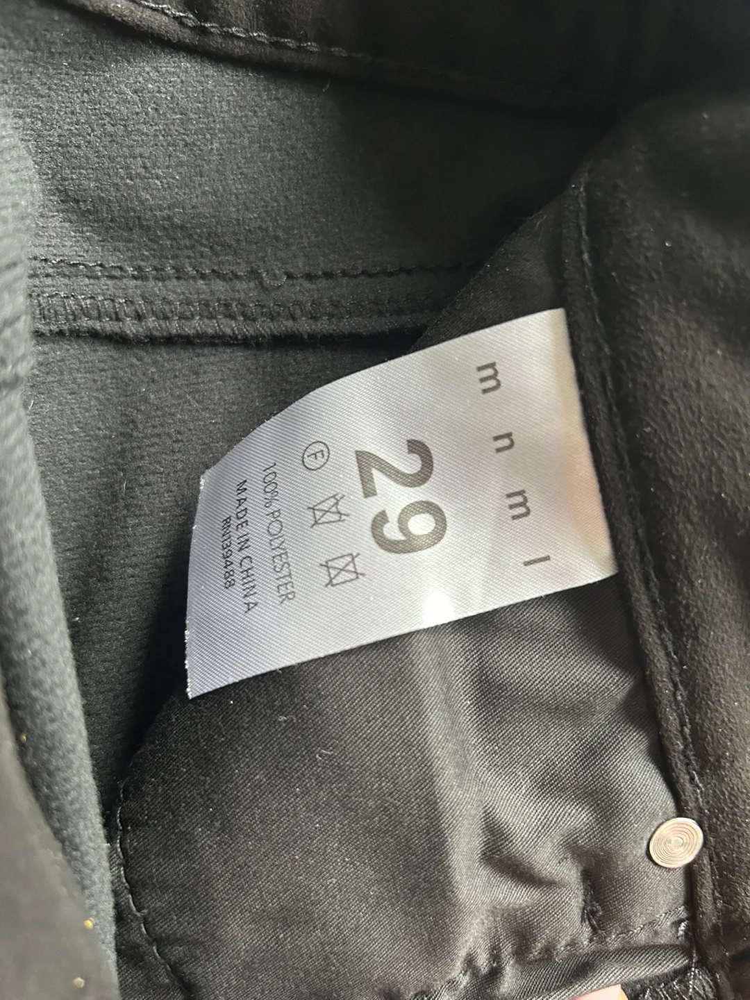 Mnml Suede Denim Pants image indicator(4)