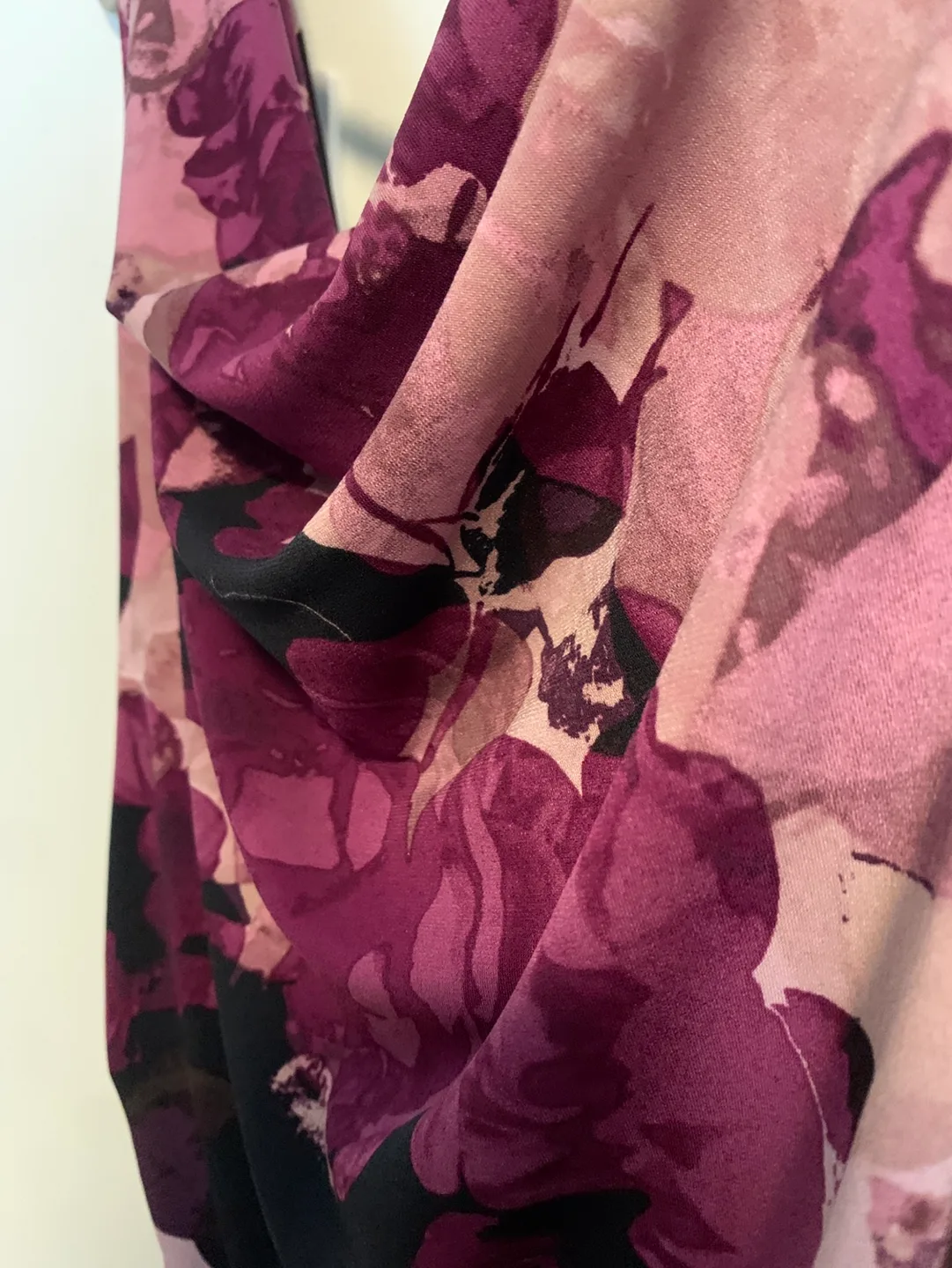 Le Chateau Purple Floral Dress Size P/S image indicator(3)