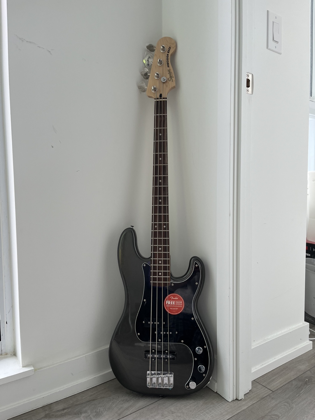 Squier Affinity Precision Bass - Gun Metal Silver - photo 2