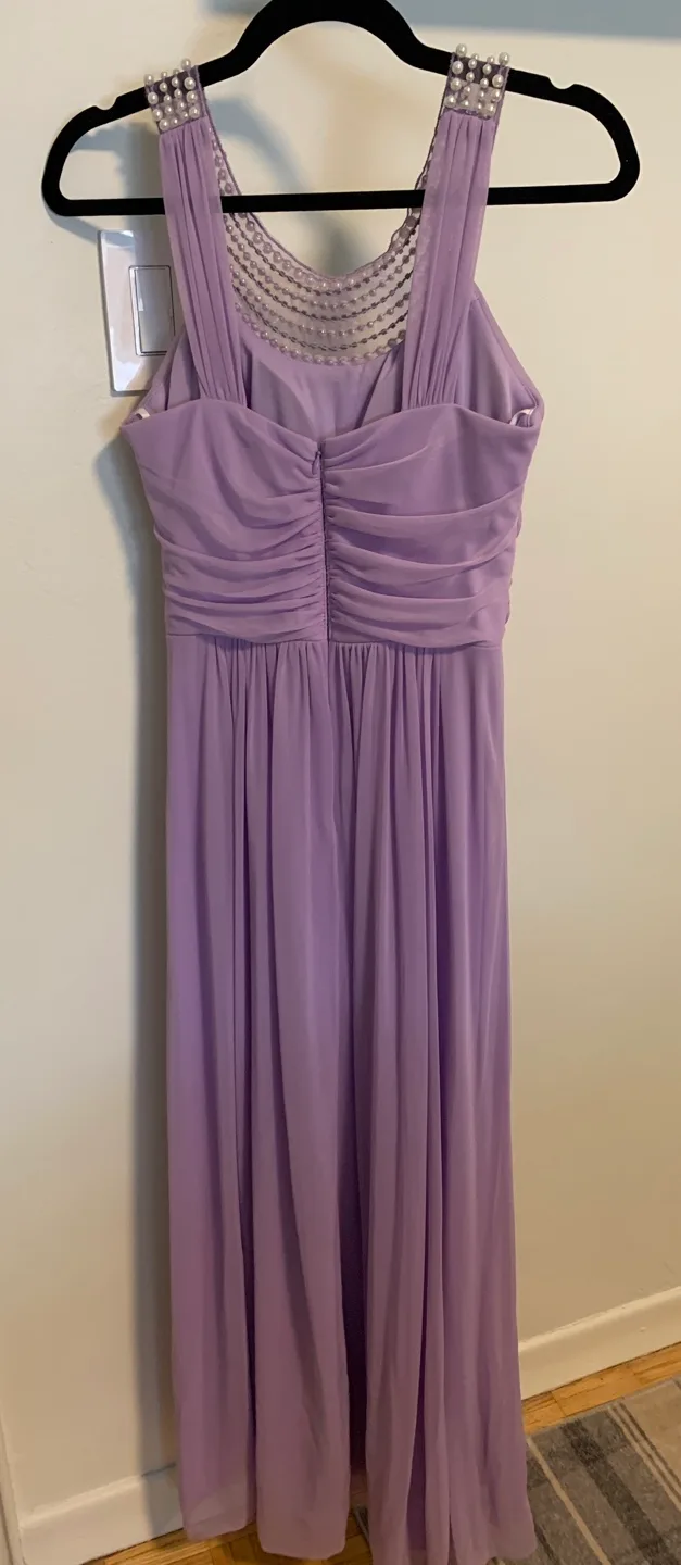 Lilac Festa Fashion Girls' Maxi Dress image indicator(2)