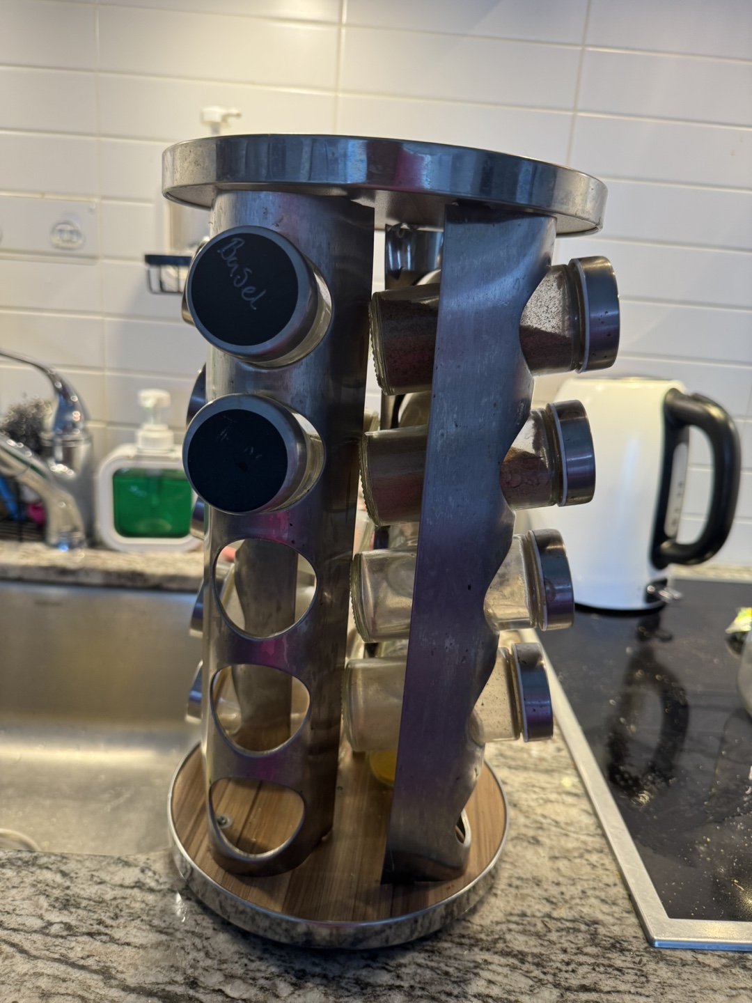 Rotating Spice Rack Organizer