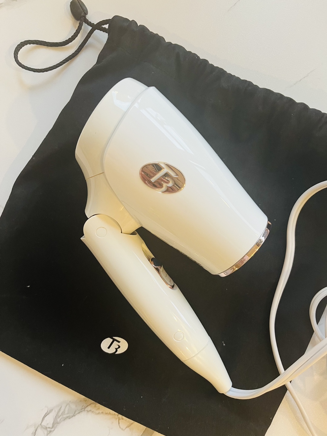 T3 Featherweight RoseGold Foldable Hair Dryer - photo 2