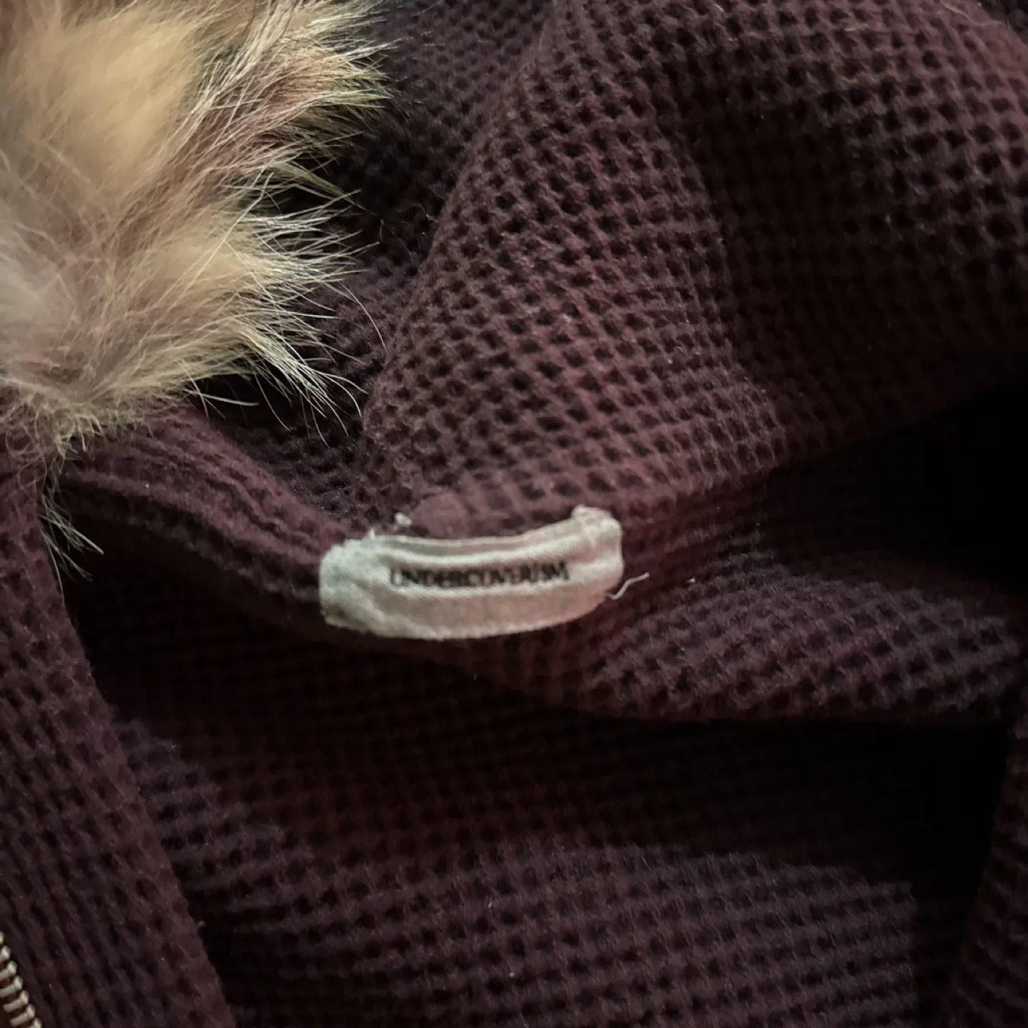 Undercover AW12 Coyote Fur Hoodie image indicator(2)