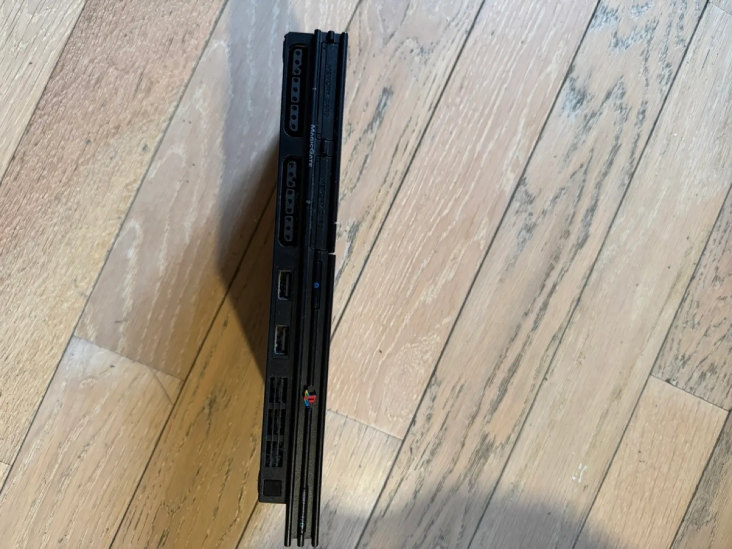 PS2 slim with controller and chords image indicator(2)