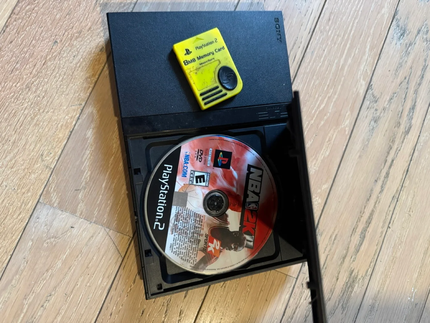 PS2 slim with controller and chords image indicator(3)