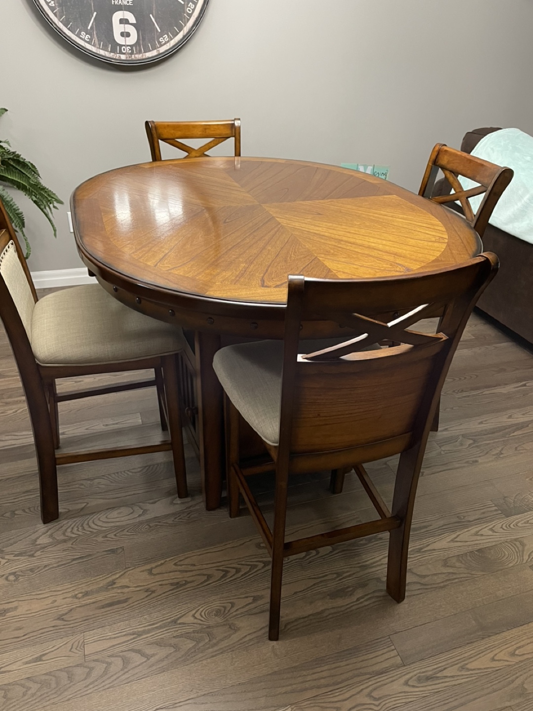 5-Piece Oval Table and Chair Set - photo 2