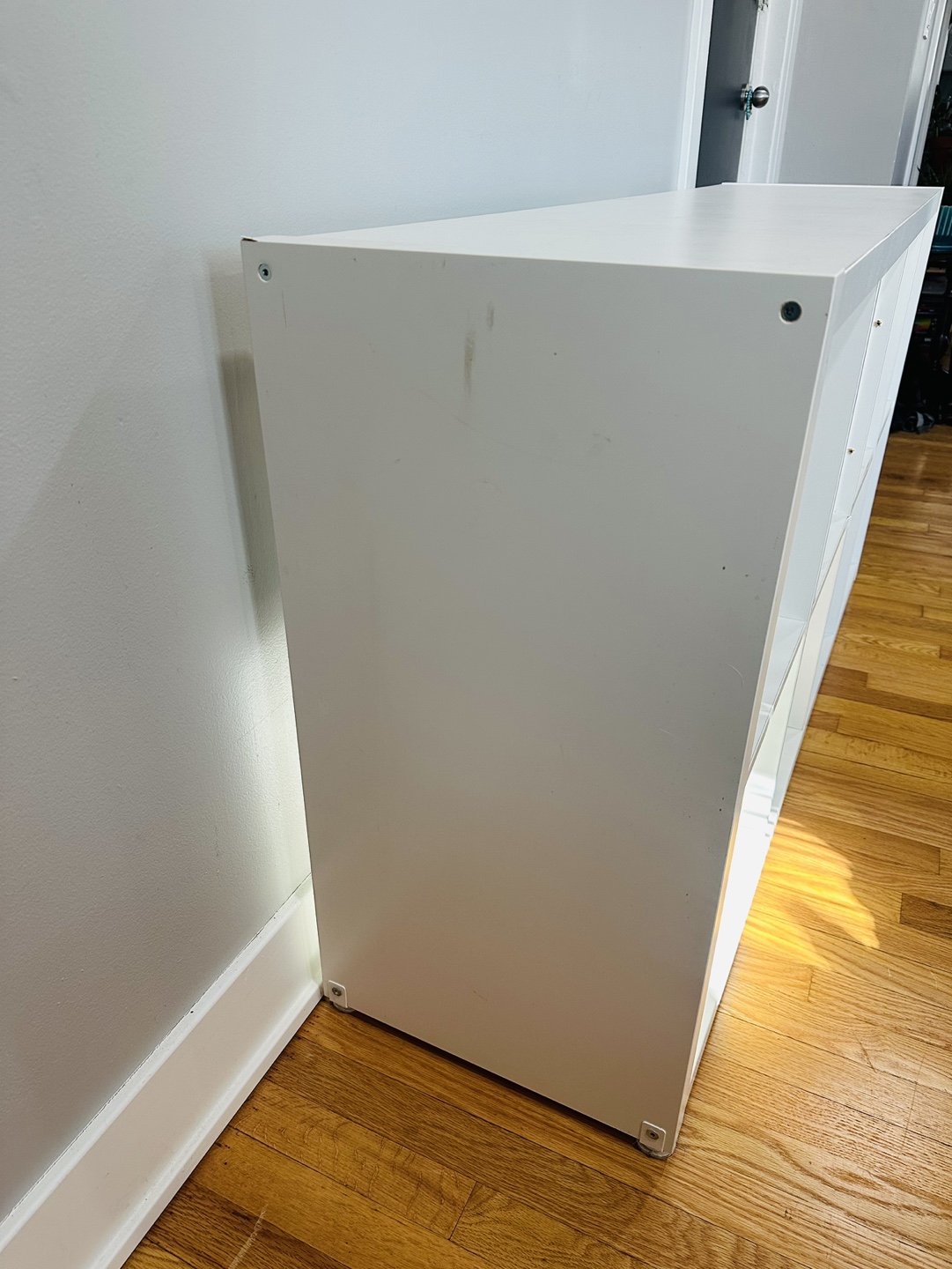 White Cubby Storage Unit - photo 5