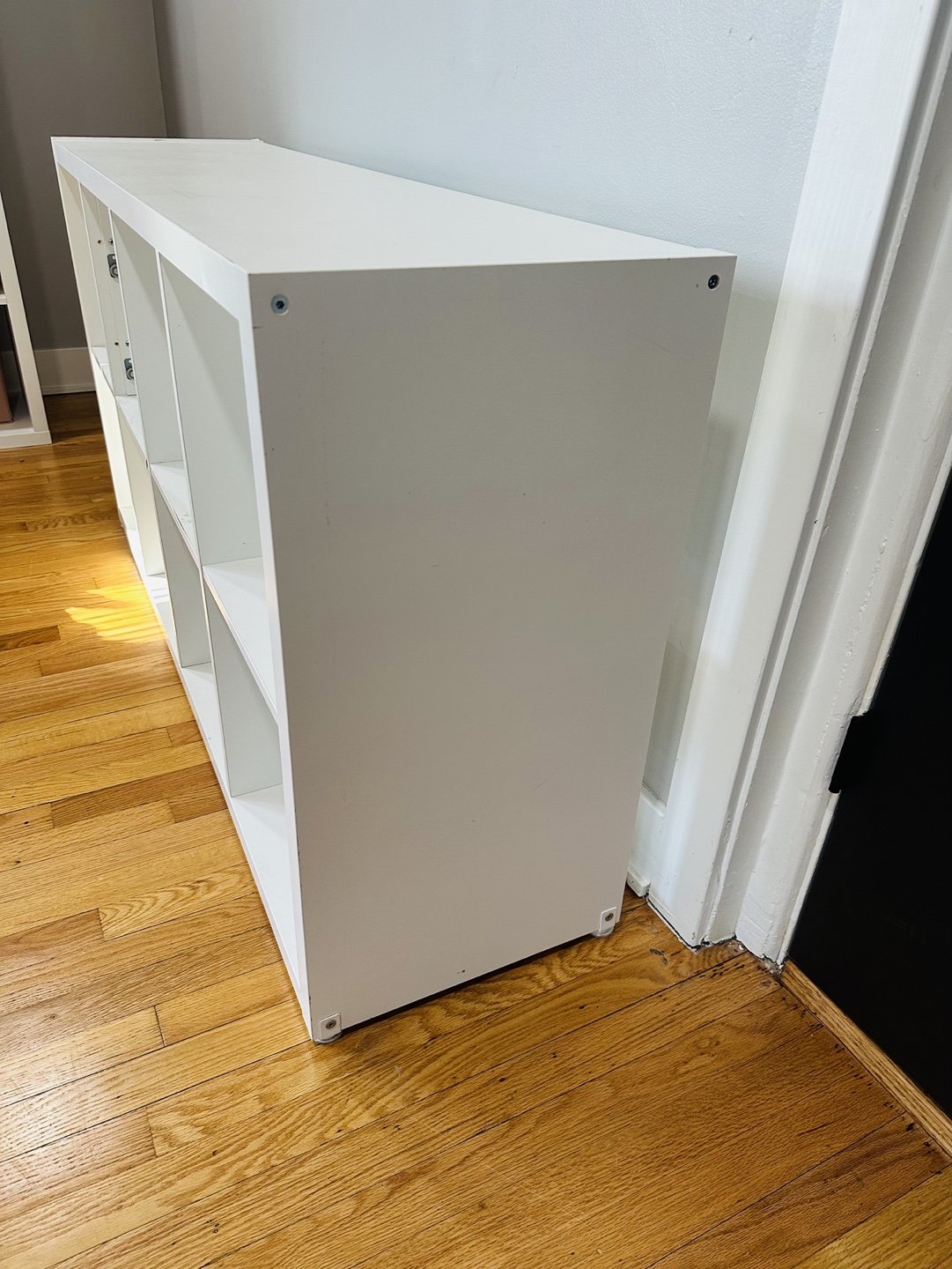 White Cubby Storage Unit - photo 3