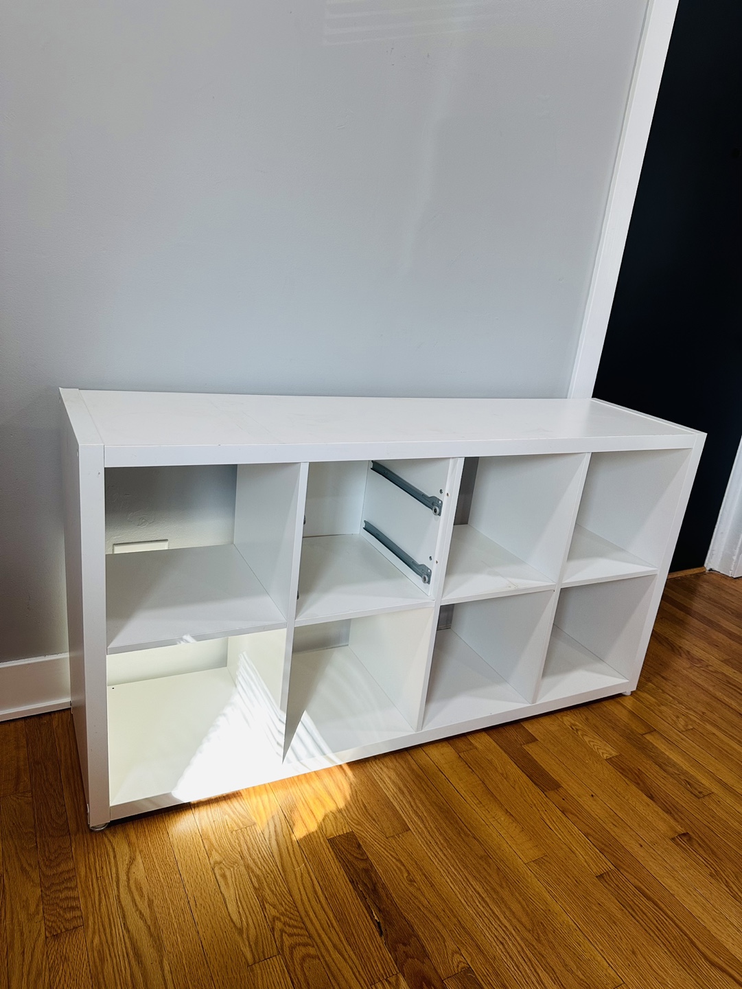White Cubby Storage Unit - photo 2
