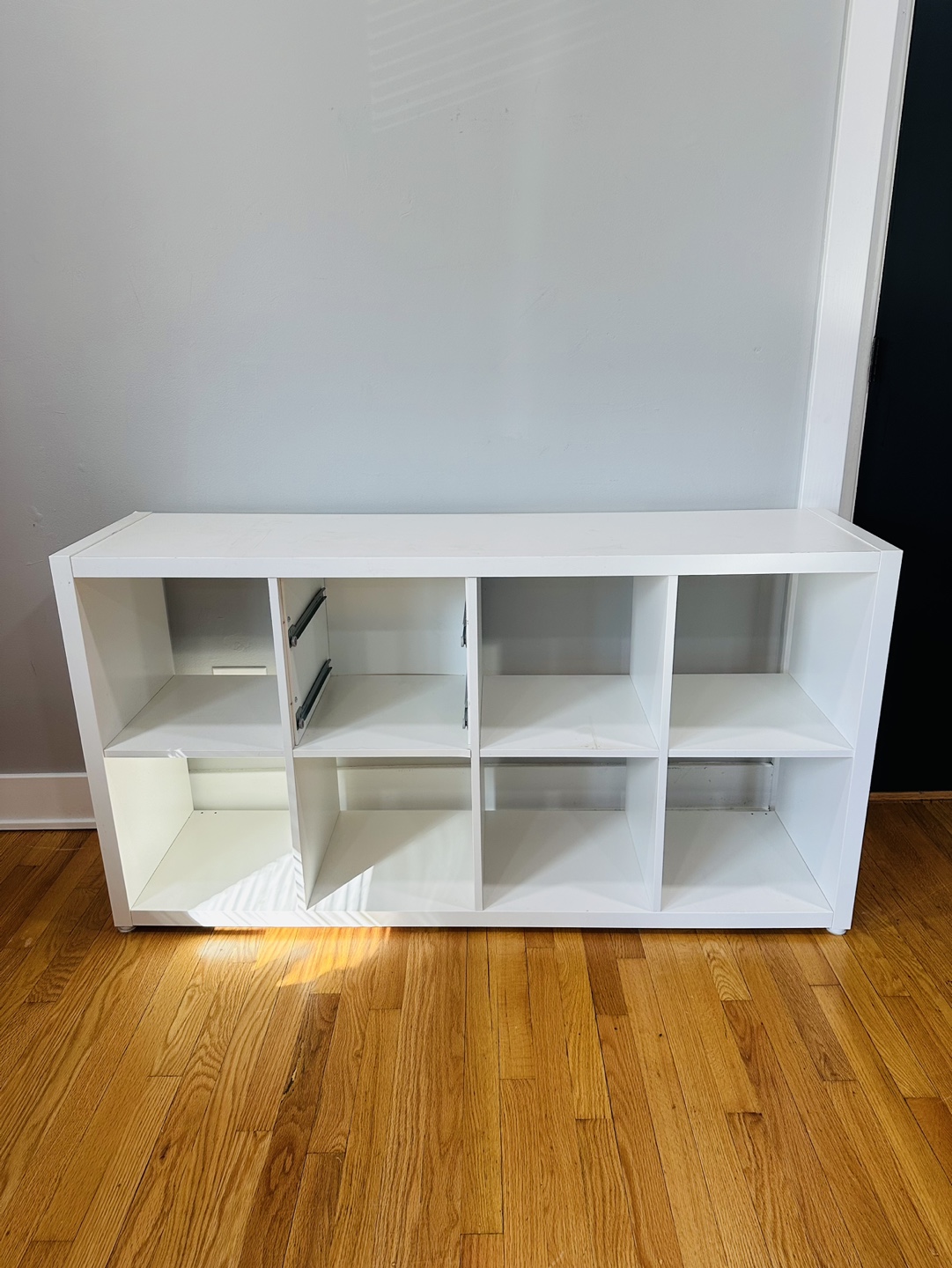 White Cubby Storage Unit