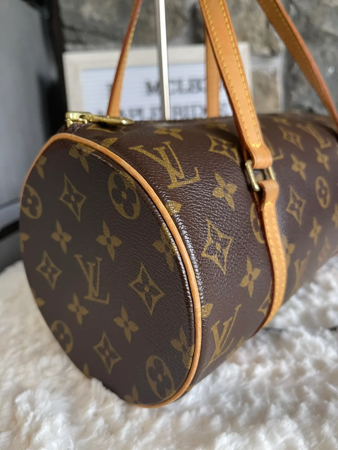 Authentic Louis Vuitton Papillon Handbag image indicator(4)