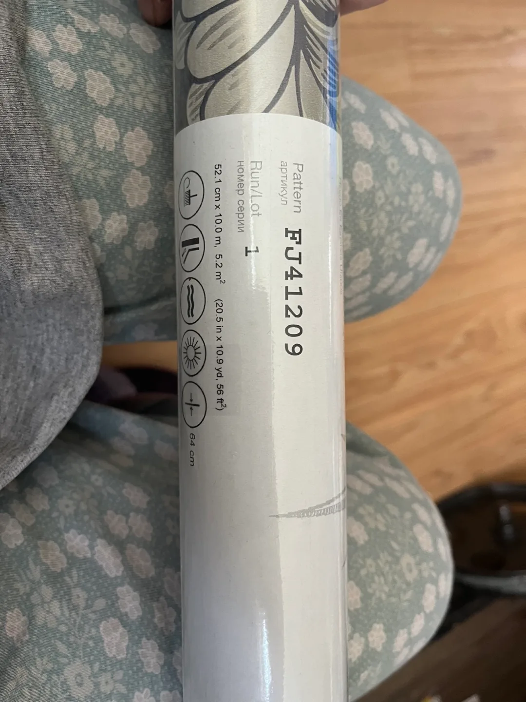 Mayflower Wallpaper Rolls - FJ741209 - Grey Floral Design image indicator(4)