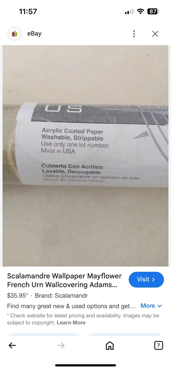 Mayflower Wallpaper Rolls - FJ741209 - Grey Floral Design image indicator(8)