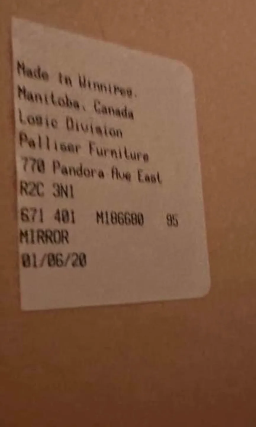 Palliser Furniture Mirror image indicator(2)