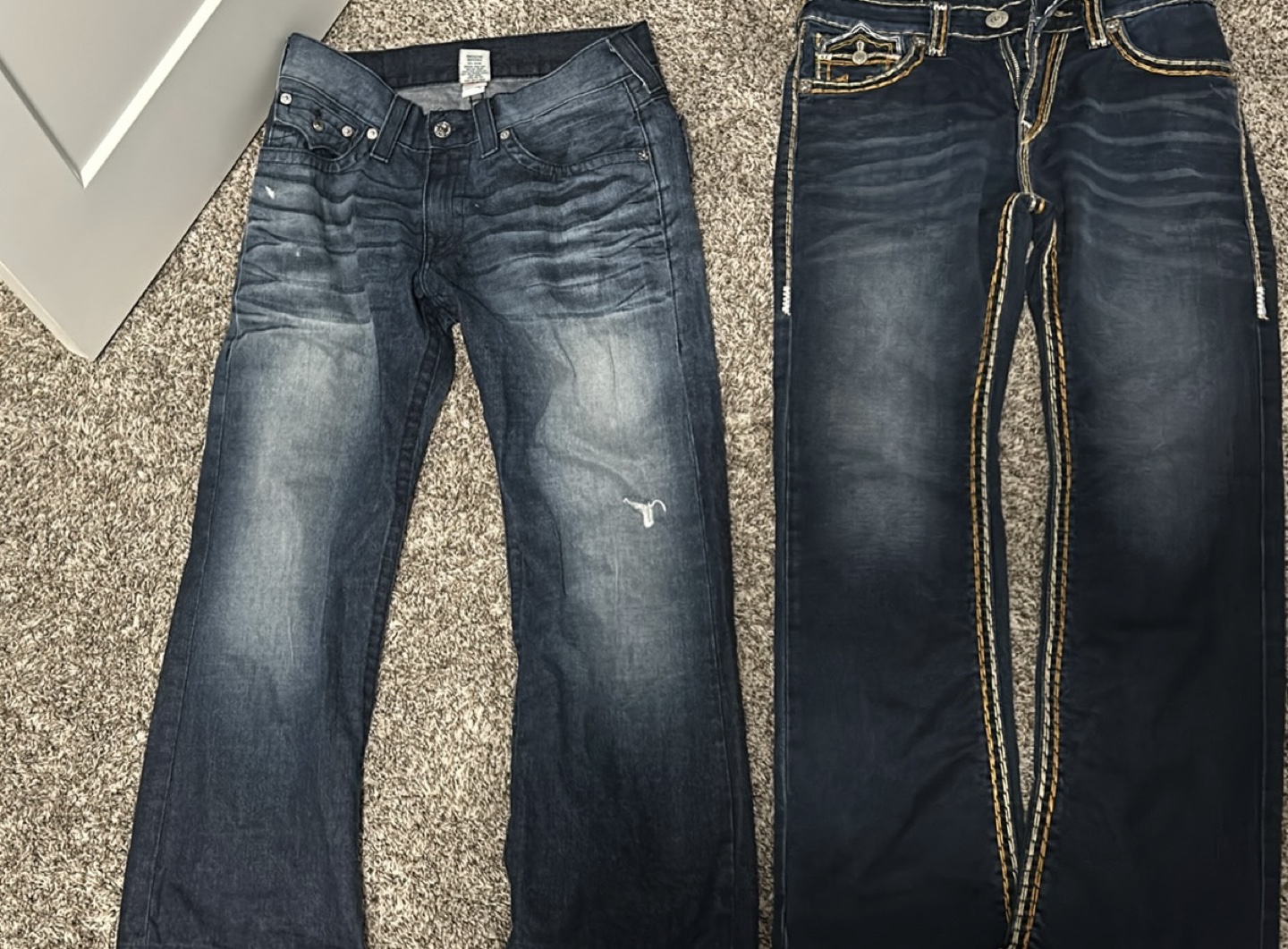 True Religion Men's Jeans Bundle (2 pairs)