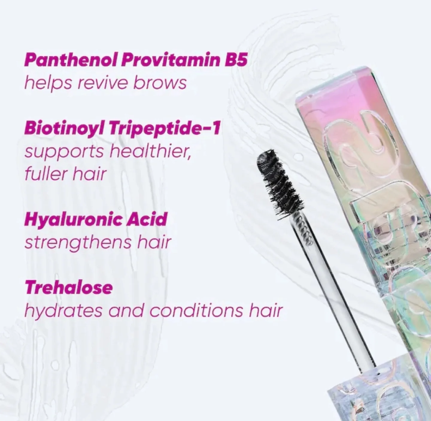 NEW Kosas airbrow clear gel mini image indicator(2)