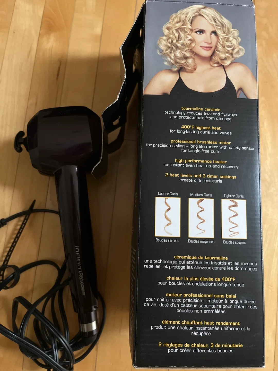 Infiniti Pro Conair Curl Secret Automatic Curling Iron image indicator(2)