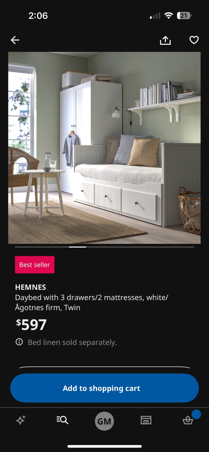 IKEA HEMNES Daybed with 3 Drawers - photo 2