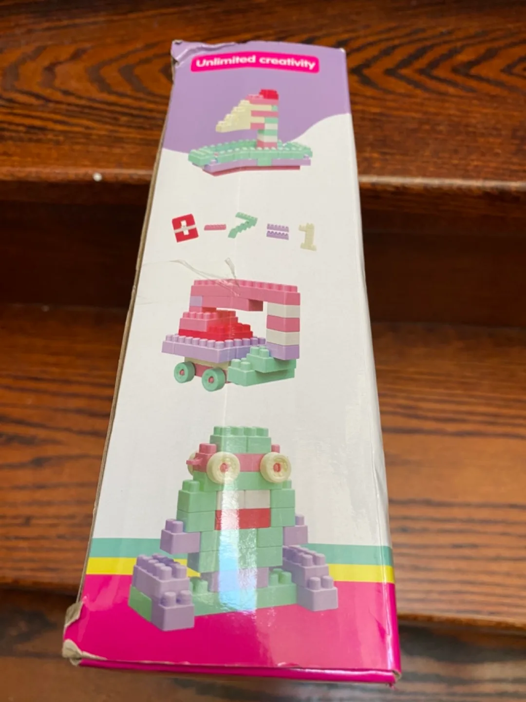 250 Piece Building Blocks Set - Pastel Colors image indicator(9)