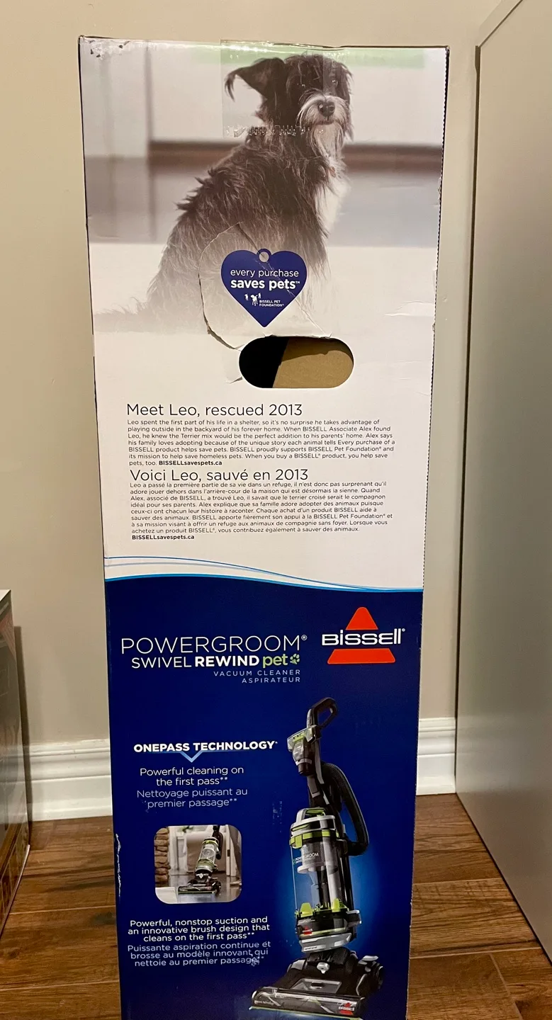 Bissell Powergroom Swivel Rewind Pet Vacuum Cleaner image indicator(4)